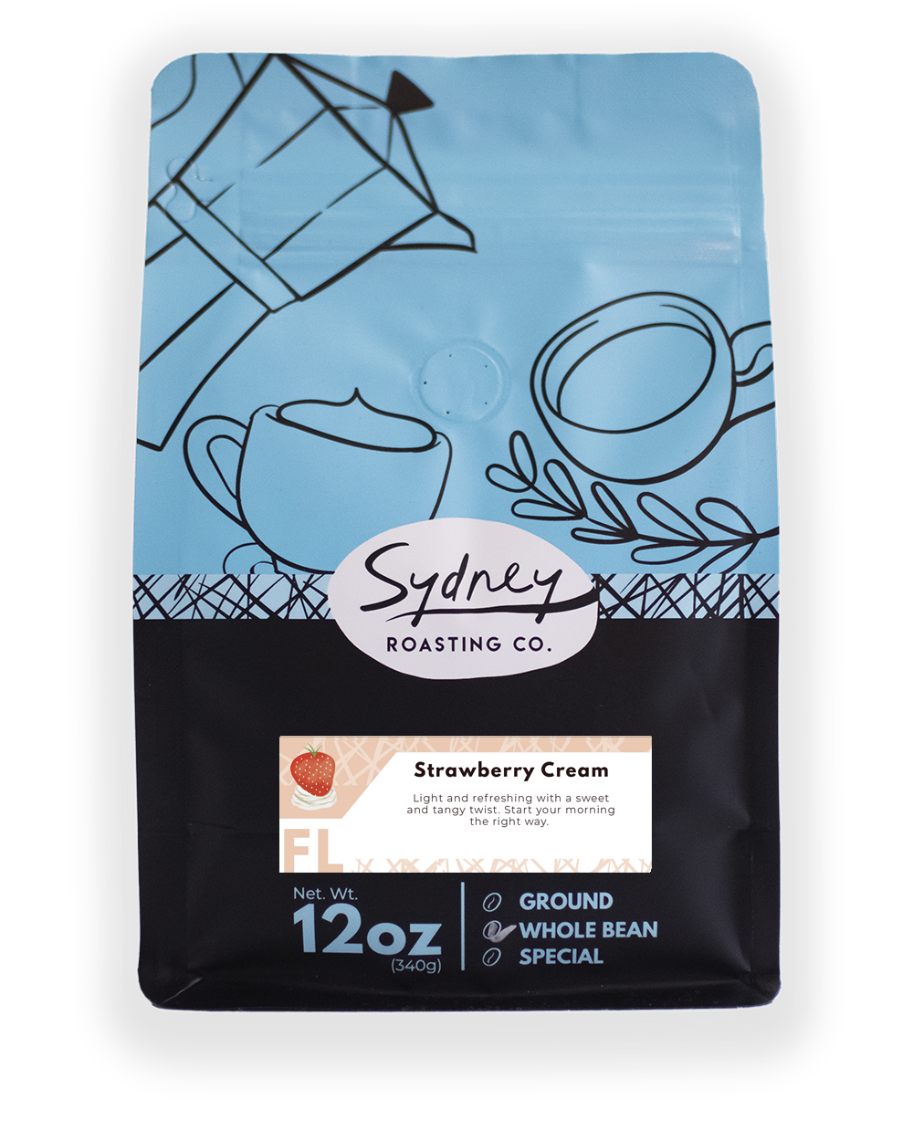 Strawberry Cream Flavored Coffee