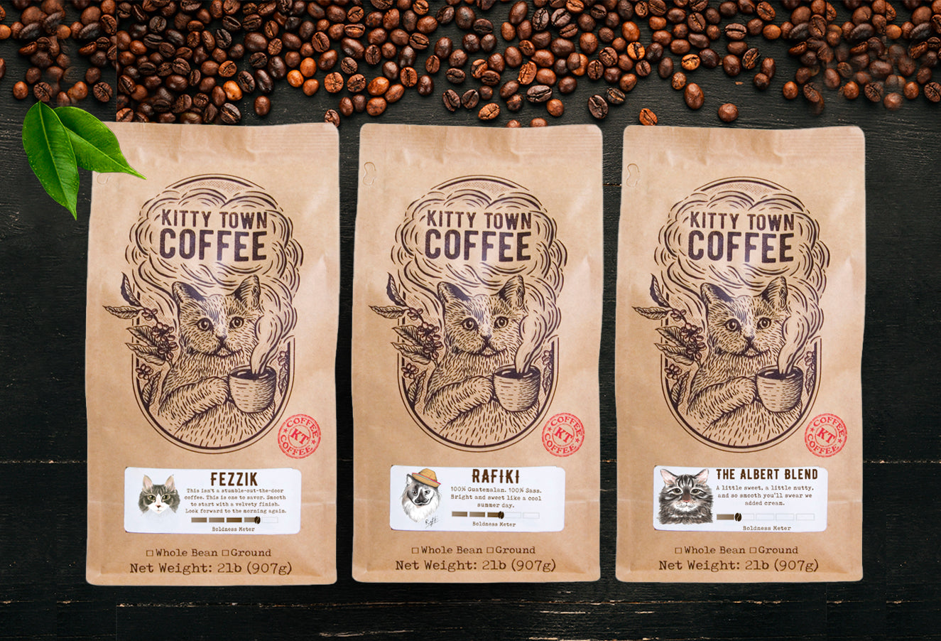 Fezzik: Medium-Dark Roast from Brazil