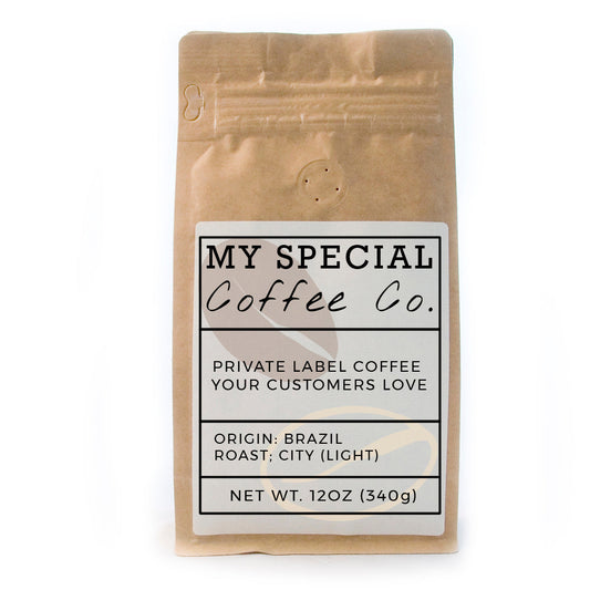 Private Label Caramel Bourbon Flavored Coffee